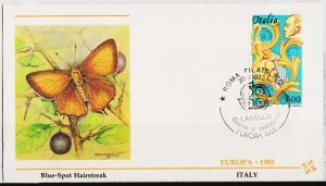 Italy. 1985 FDC. 600L S.G.1888 Fine Used