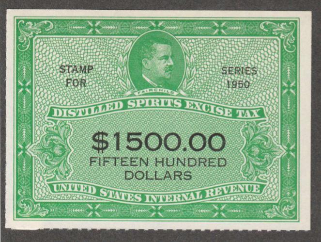 U.S. Scott #RX17 Revenue Stamp - Mint NH Single
