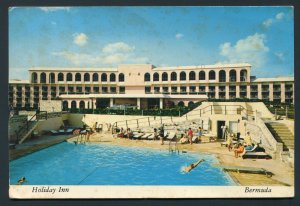 1978 Holiday Inn Hotel Postcard - St. George's, Bermuda to Hallandale, Florida