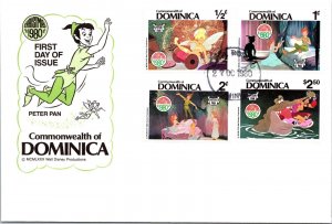 Dominican Republic 1979 FDC -  Christmas Cover Peter Pan - F65007