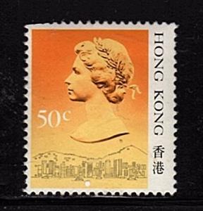 Hong Kong - #492 Queen Elizabeth II  - Used