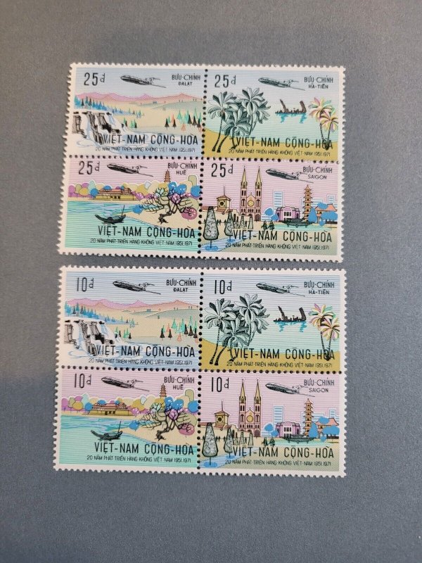 Stamps Vietnam Scott #420a, 424a nh