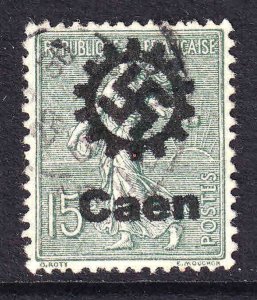 FRANCE 139 CAEN OVERPRINT CDS XF SOUND