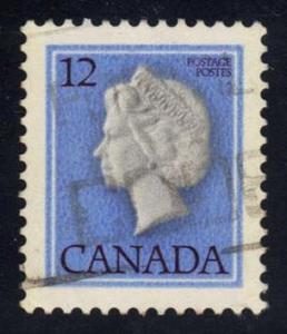 Canada #713 Queen Elizabeth II, used (0.25)