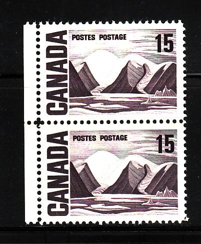 Canada 463 Pair MNH Bylot Island by Lawren Harris (C)