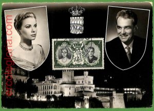 37257 - MONACO - MAXIMUM CARD - 1956 - ROYALTY-