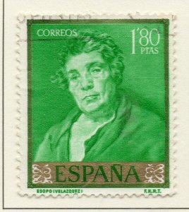 Spain 1959 Early Issue Fine Used 1.80P. NW-136538