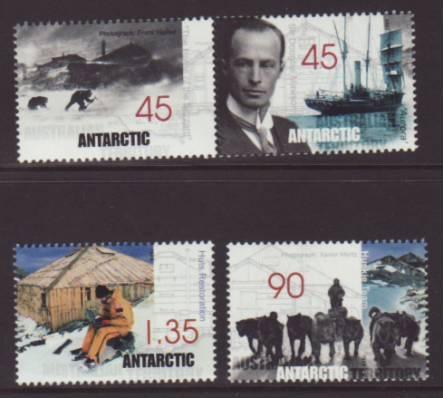 Australian Antarctic Territory L111-L114 MNH VF  