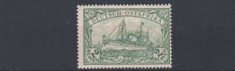 GERMAN EAST AFRICA  1901  S G 24  2R   GREEN  MH  