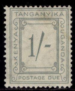 Kenya Uganda Tanganyika Gvi Sg D12, 1s Grey, M New Cat-