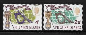 Pitcairn islands 1966 World Cup Soccer issue Omnibus MNH A359