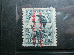 Spain Spain España Spain 1931-32 optd 15c fine used stamp A4P15F556-