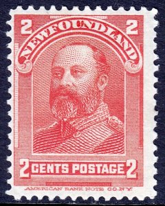 Newfoundland - Scott #82 - MH - SCV $11.50