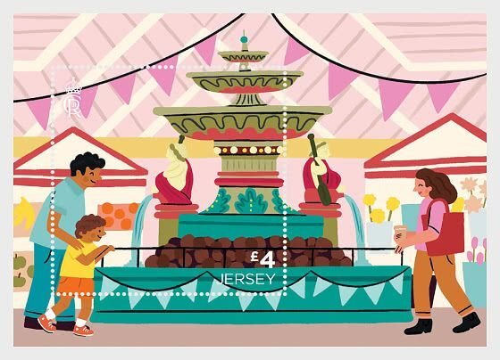 Jersey  - Postfris/MNH - Sheet Traditional Markets 2023