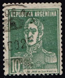 Argentina #346 Jose de San Martin; Used (0.50) (2Stars)