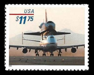 PCBstamps   US #3262 $11.75 Piggyback Space Shuttle, MNH, (6)