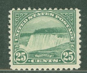 United States #568  Single