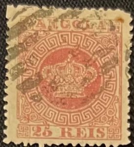 Angola, 1881, SC4a, Used, Fine Stamp