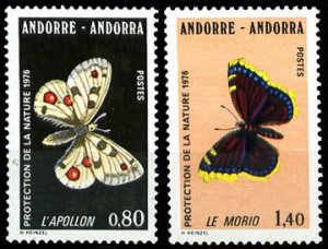 Scott #251-2 Butterflies MNH