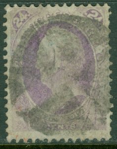 EDW1949SELL : USA 1870 Scott #153 Used. Catalog $210.00.