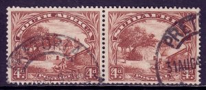 South Africa - Scott #41 - Used - Lt. crease on right stamp - SCV $5.00