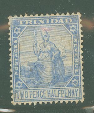 Trinidad #107 Unused Single