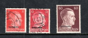 GERMANY  Occupation:  Ostland overprint