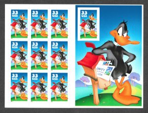 3307  MNH, Daffy Duck, scv: $13,  Free Insured Shipping