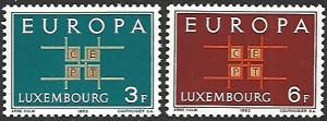 Luxembourg #403-404 Mint Hinged Set of 2 Europa