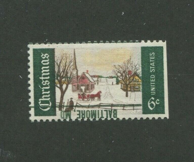 United States Postage Stamps #1384m MNH VF Inverted Baltimore Precancel