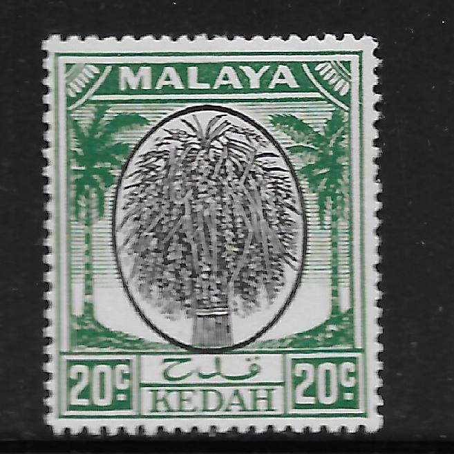 MALAYA, 72, MINT HINGED, SHEAF OF RICE