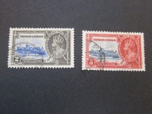 Trinidad & Tobago 1935 Sc 44,45 FU