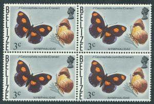 BELIZE SC# 348 F-VF MNH 1974 Block of 4