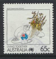 Australia SG 1129  SC# 1071  Used / FU   Telecommunications