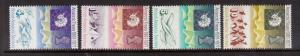 British Antarctic Territory #39 - #42 VF/NH Set