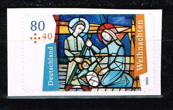 Germany 2020,Sc.#B1175 MNH Christmas: Stained Glass Window  self-adh.