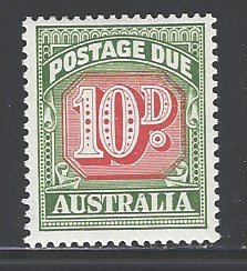Australia Sc # J93 mint never hinged (BC)
