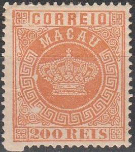 Macao #14  Unused CV $70.00  (A14633)