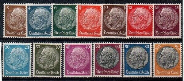 Germany Scott 401-14 (missing 411) Mint NH