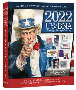 H.E. Harris US/BNA Postage Stamp Catalog 2022 - US Reference Book - Price Guide 