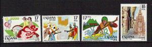 Spain Scott # 2403-06   MNH