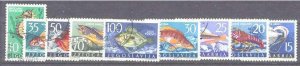 Yugoslavia 452-60 used Fishes SCV21.95
