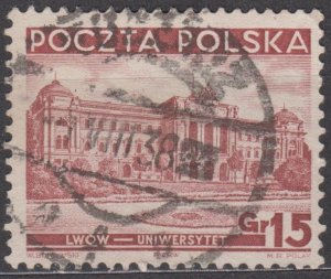 Poland Scott #310 1937 Used