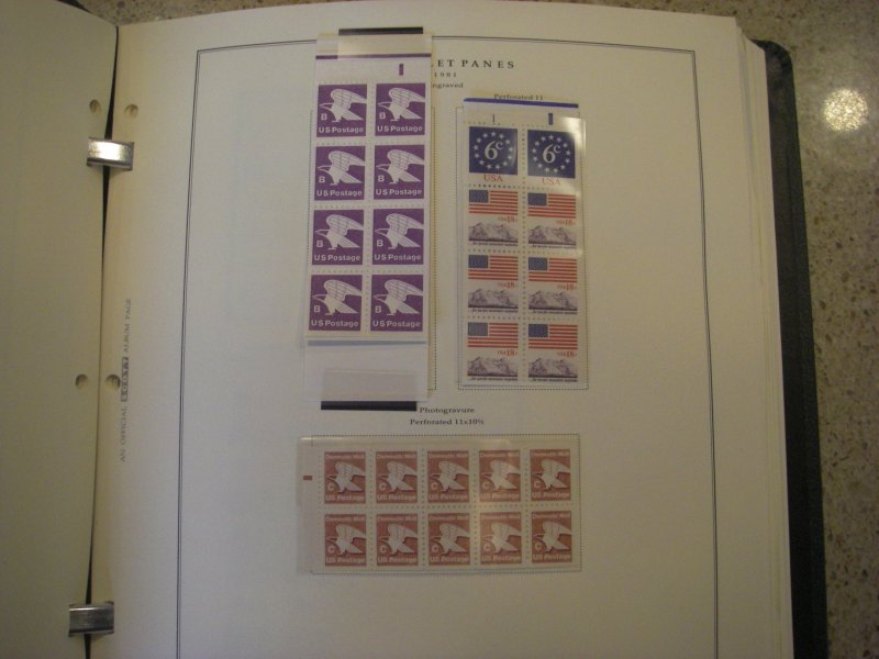 Booklet & Panes Collection, 1962-1999, FV $670+, Cat $1675, Nice