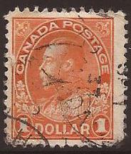 Canada - Scott# (040 - used single) 122 (1923) F King Geo...