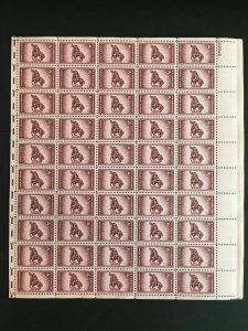 1948 sheet  - Rough Riders Sc #973