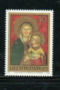 LIECHTENSTEIN #542  1973  CHRISTMAS   MINT  VF NH  O.G