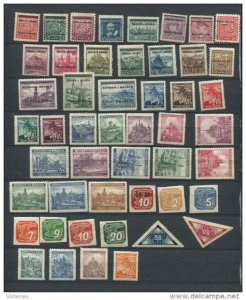 Bohemia & Moravia 1939 Mi 1-52 MNH/MH Complete year (-4 stamps) CV 85 euro