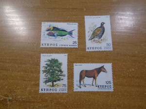 Cyprus  #  516-19   MNH