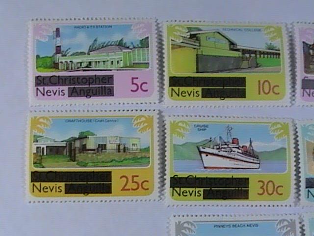 NEVIS # 100-112-MINT/NEVER HINGED-COMPLETE SET----QEII----1980